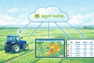 営農支援アプリ「アグリノート」、農機OpenAPIを活用した新機能を追加