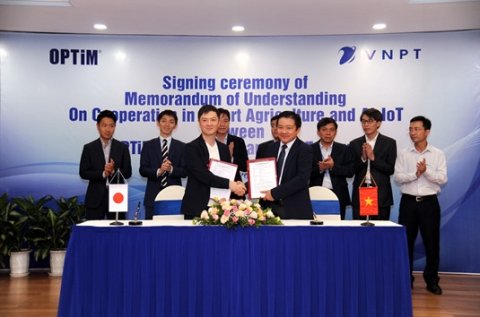 オプティム、ベトナム国営通信グループ「VNPT」とAIサービス、スマート農業分野で業務提携