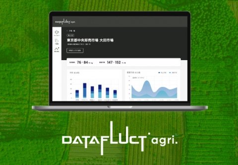 衛星画像解析による野菜の収穫予測サービス「DATAFLUCT agri.」が2020年2月よりスタート