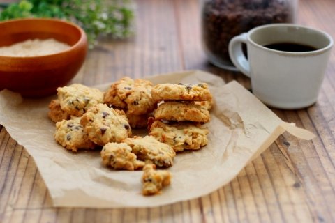 玄米粉で作る『アメリカンロッククッキー』【意外と使える！玄米粉の活用レシピ その2】