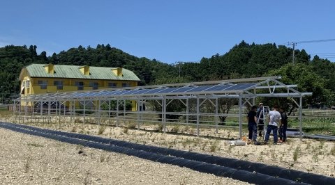 太陽光発電で環境制御する“次世代農業用ソーラーハウス”、千葉県睦沢町に登場