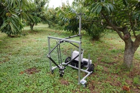 AI認識＆ロボットアームによる栗拾いロボット「Arm-I」の実証実験がスタート