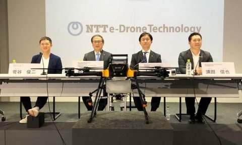 国産ドローンの合弁会社「NTT e-Drone Technology」誕生 エンルートの開発技術を譲受