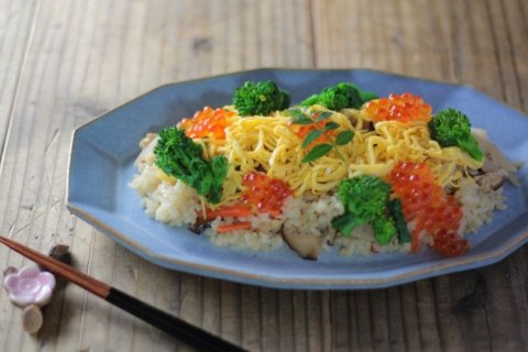 ひな祭りにおすすめ！玄米で作る「五目ちらし寿司」