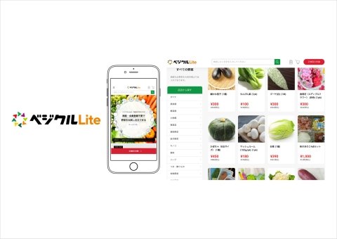 業務用野菜をお試し注文できる仕入れサイト「ベジクルLite」がオープン