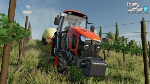 農場シミュレーションゲーム『Farming Simulator 22』にクボタのトラクターなどが追加