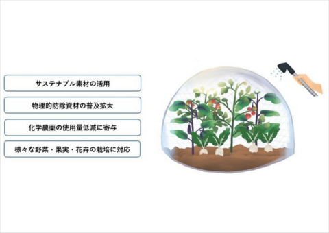 中越パルプ工業と丸紅、セルロースナノファイバーの農業利用の取り組みが「みどりの食料システム法」基盤確立事業実施計画に認定