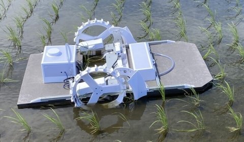初期除草に有効な農業用除草ロボット「SV01」が開発中