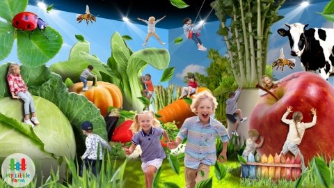 親子で遊べる屋内型農場テーマパーク「マイリトルファーム」が2024年秋オープン