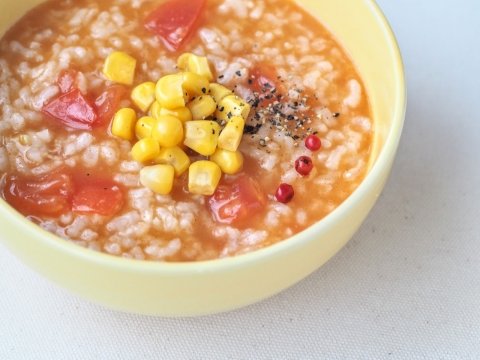 夏バテに、内側から元気になれる「チリトマト粥」のレシピ