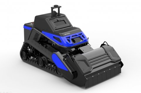 オカネツ工業、AIを活用した自律走行ハンマーナイフ草刈機「MAIRAVO」のコンセプト機を発表