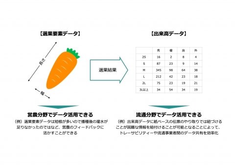 スマートフードチェーンプラットフォーム「ukabis」に「選果機API」が追加