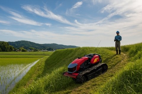 「畦畔除草」は“作業”から“仕組み”へ ──負担を軽減する省力化と年間管理設計のススメ
