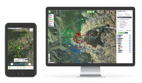 獣害対策に活用、動物位置情報システム「ANIMAL MAP」がリニューアル