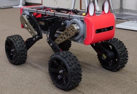 農業や災害対応に、車輪と脚を融合したフィールドロボット「AT-FOX」開発