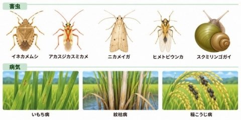 今年出た病害虫を残さないために──来年の発生リスクを減らすための収穫後の越冬対策