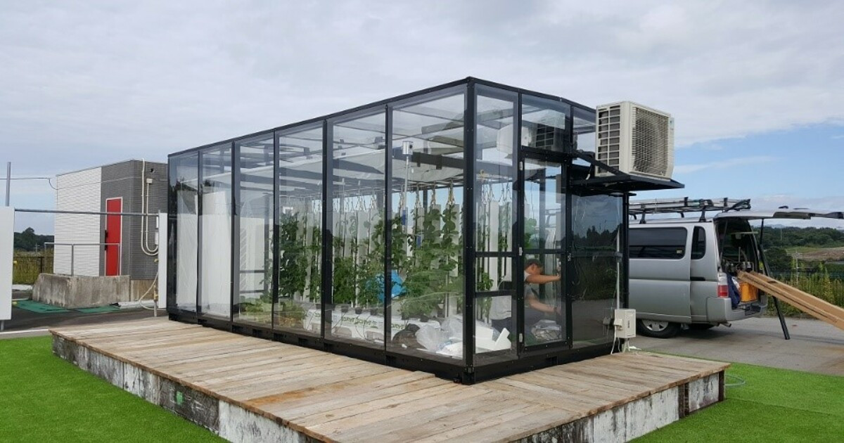 太陽光利用型植物工場 Veggie による水耕栽培の実証実験がスタート 農業とitの未来メディア Smart Agri スマートアグリ