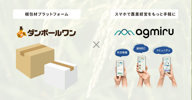 農産物出荷用の梱包資材を「agmiru」で販売開始 | 農業とITの未来メディア「SMART AGRI（スマートアグリ）」