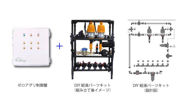 AI潅水施肥システム「ゼロアグリ」の給液装置DIYキットが発売 | 農業と